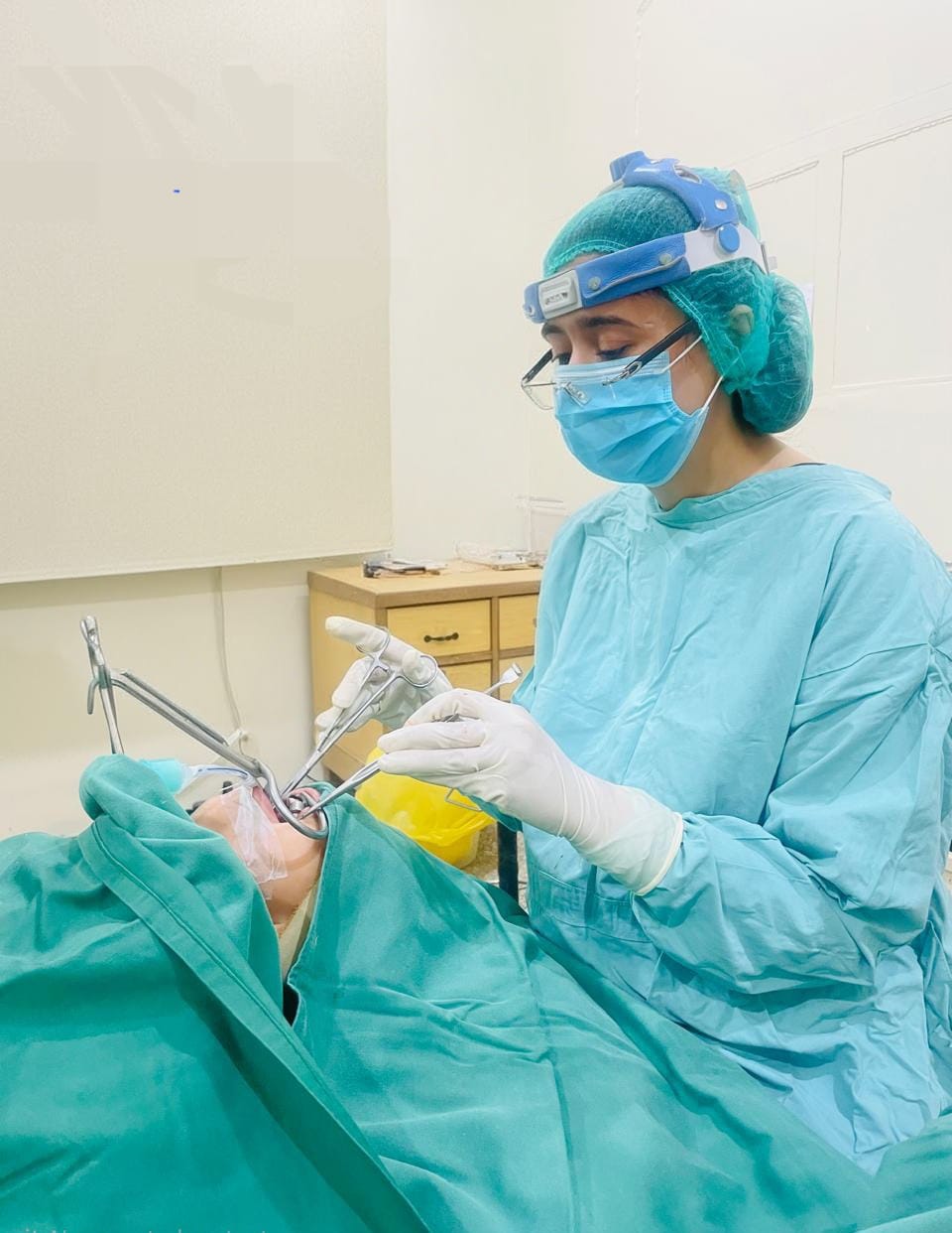ENT Specialist at work